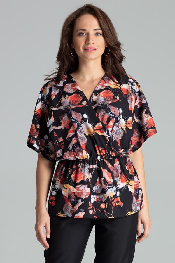 Blus L063 mønster 109 størrelse M