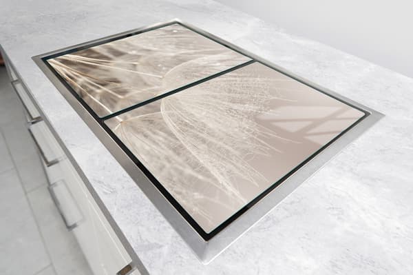 GLASSKYDDSPLATTA FÖR KÖK 2x35x52 BLOMMA