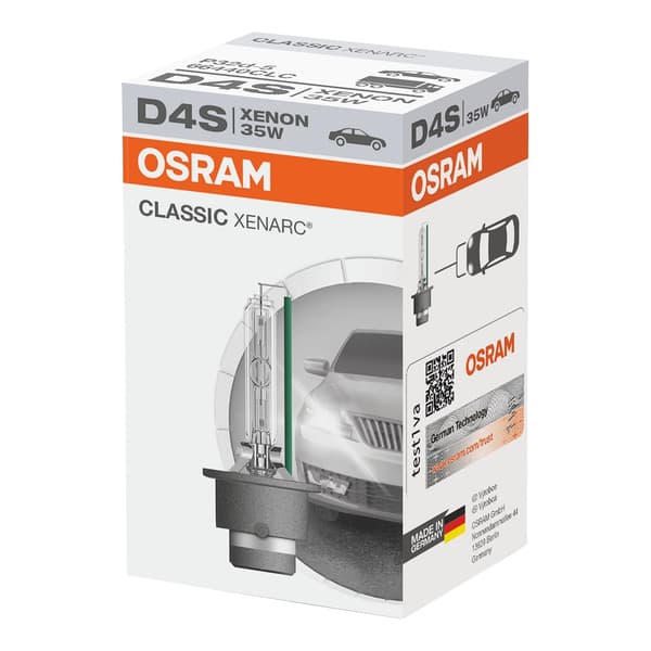 Osram Classic Xenarc xenonlampe D4S 35W brænder