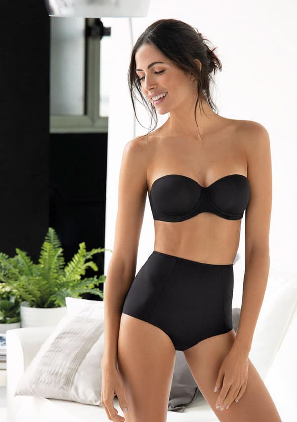 Plus 2550 Sielei SIELEI 2550 BRA PLUS nero 75C