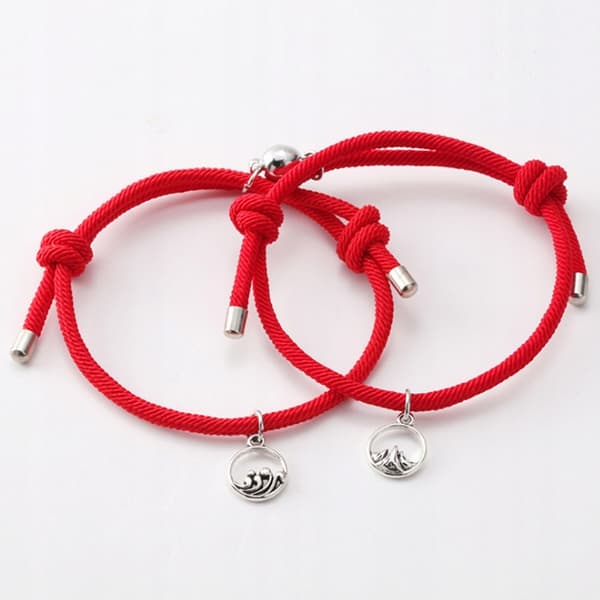 Magnetiskt armband för par/vänner 2 st