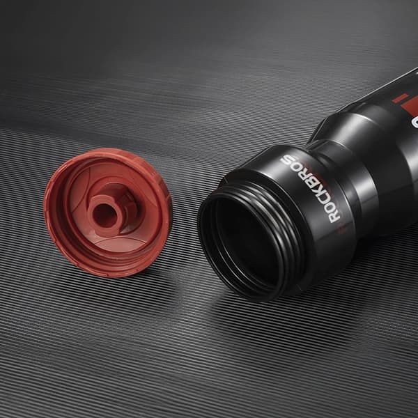 Cykelflaske 750 ml - sort og rød