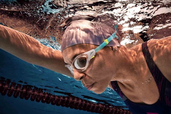 Speedo Biofuse 2.0 AF-glasögon, klara/blå