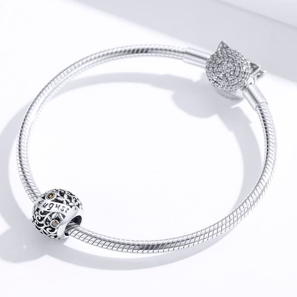 Charm til Pandora August måneds fødselssten S925
