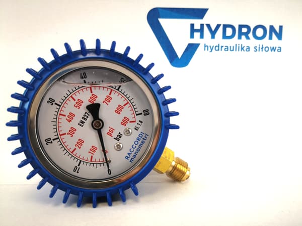 Gummikappe til manometer, diameter 63 mm, BLÅ