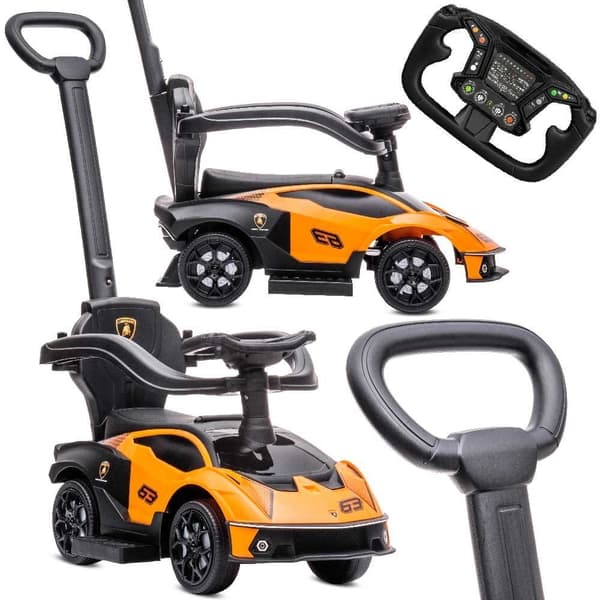 Työntöauto Lamborghini Essenza SCV12 oranssi