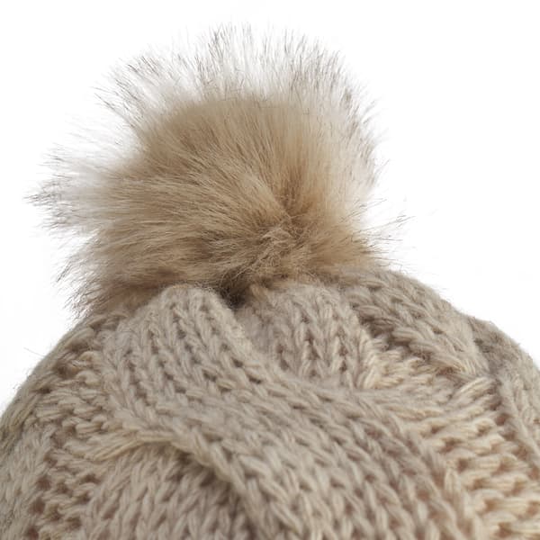 BCDZ-P1 BEIGE Barnmössa VINTER