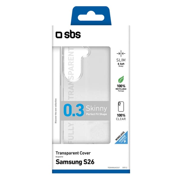 Samsung Galaxy S26 Slim Cover - Transparent
