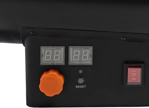 25 kW gasvarmer digitalt display | Kraft&Dele