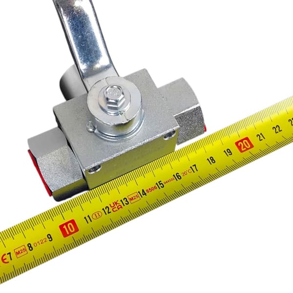 Trevejskugleventil BK3 BSP 1/2" (indvendigt gevind)