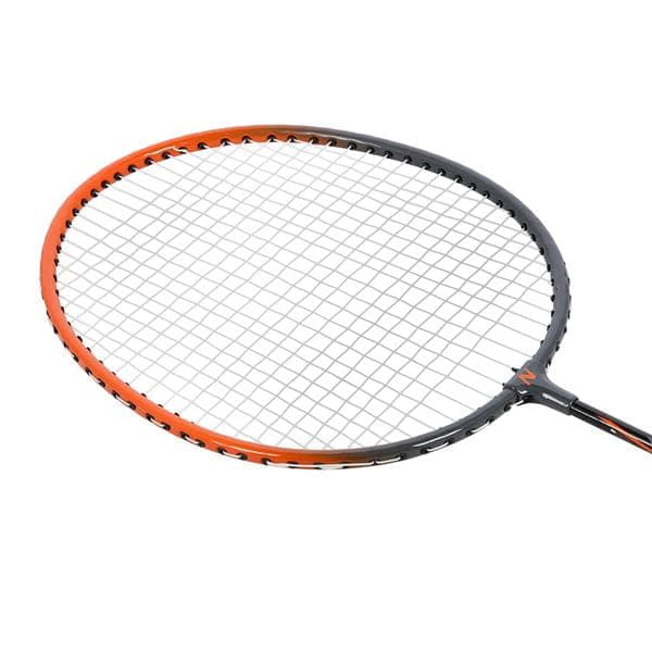 NRZ005 STÅL / BADMINTON SET 2 RACKETAR + NILS SKYDD