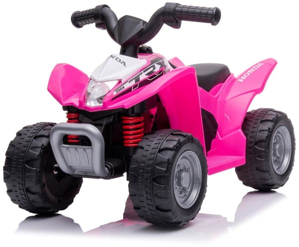 Honda TRX fyrhjuling batteridrivet rosa