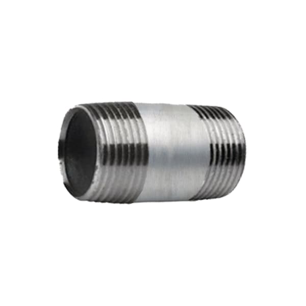 Rörnippel 2" tum 60mm galvaniserad