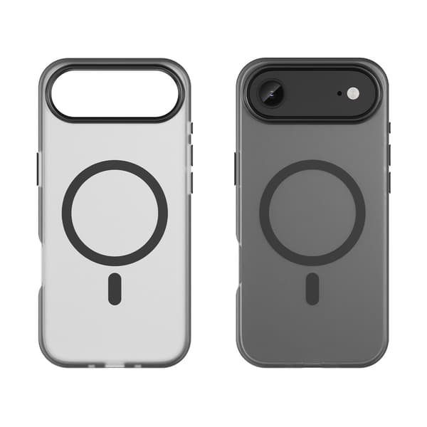 Magnetisk, slidstærkt MagSafe-cover til iPhone 17 Air – Matsort