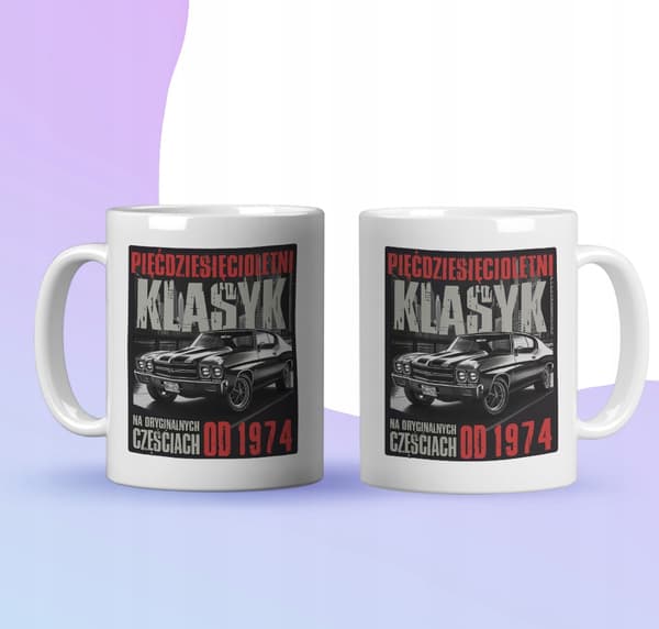 Present till 30-åring, 40-åring, 50-åring, 60-åring, 70-åring, Ford Mustang + MUGG för eget år