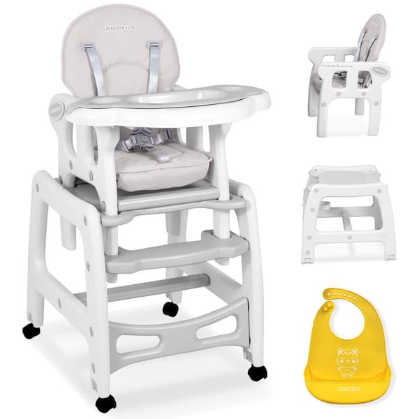 Sinco 5-in-1 syöttötuoli, harmaa