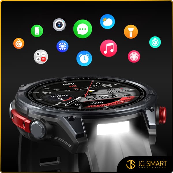 SMARTWATCH VERTIX - CZARNY