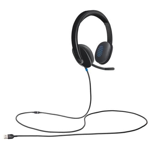 Logitech H540 Langalliset Kuulokkeet, USB-A, Musta