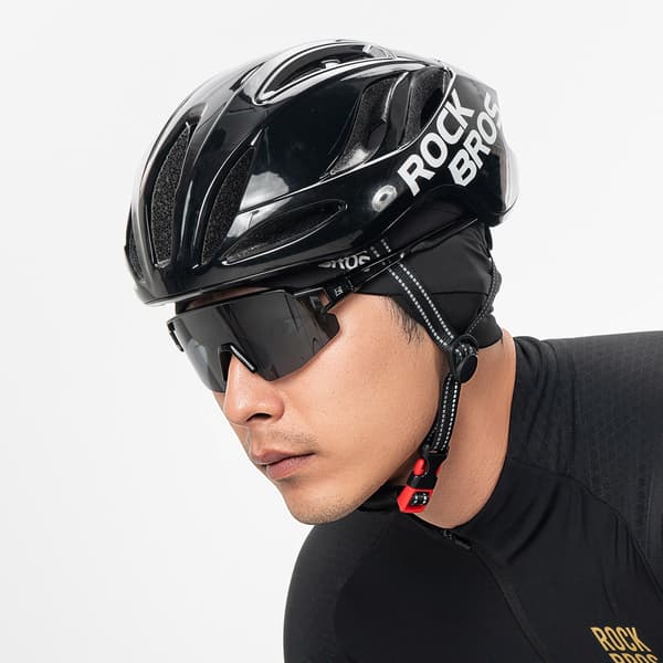 Vendbar vintercykelkasket, størrelse 54-61 cm - sort