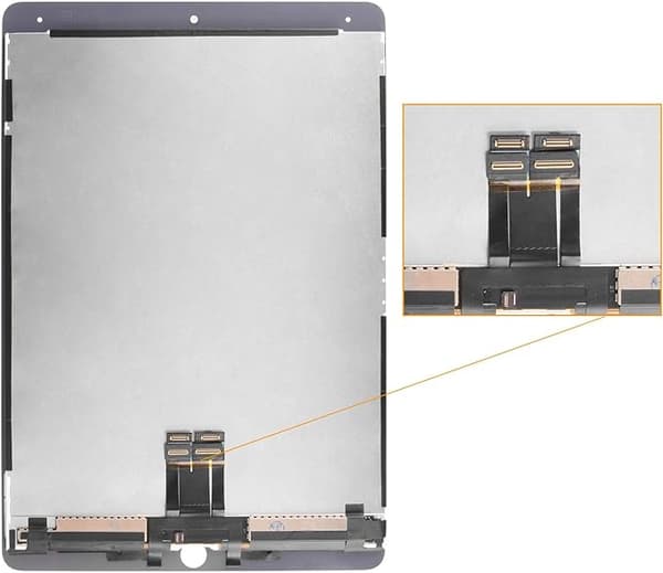 Original pekskärm för Apple iPad Pro 10.5" A1701 A1709 Vit
