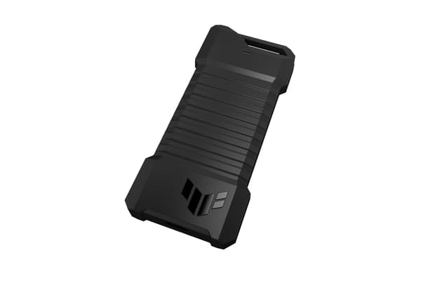ASUS TUF Gaming A1-drevkabinet, USB-C 3.2, holdbart, sort