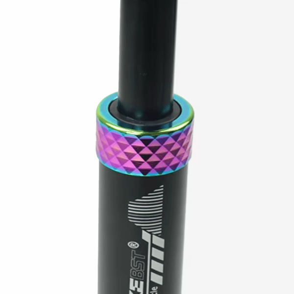 WAKE ROXAR sadelpind til cykel med affjedring, diameter 31,6 mm, sort