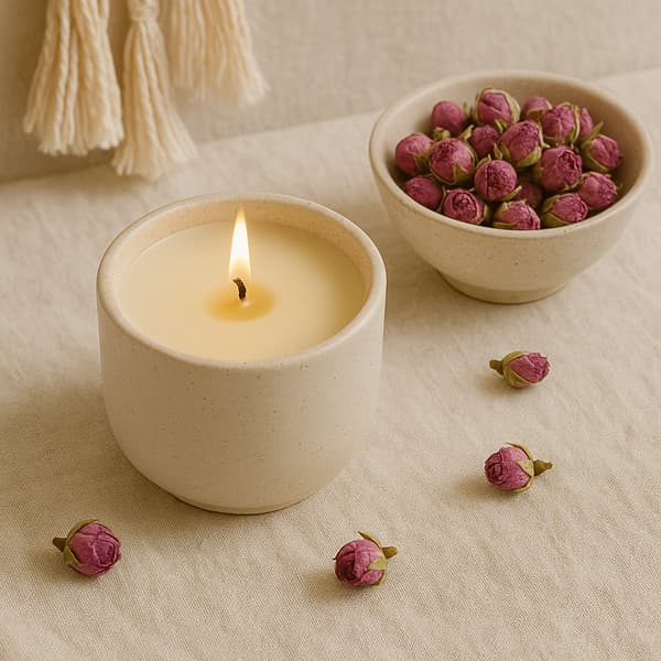 Corolla rose stearinlyspulver 50 g