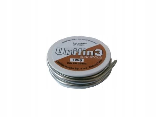 Mjuklod UNITIN3 2.0MM 100G UNIPAK
