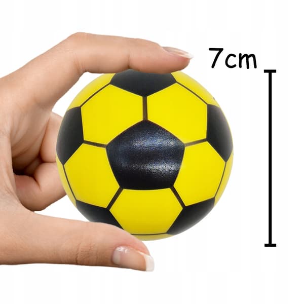 Fotbold blød og afslappende antistress bold 7 cm