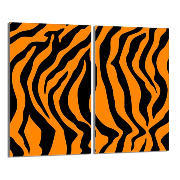 Glasbeskyttelsesplade til komfur 2x30x52 Tiger