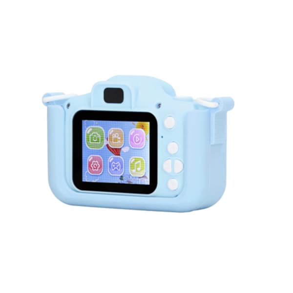 Camera Kitty Silikonfodral Speldisplay Blå Snodd X2N