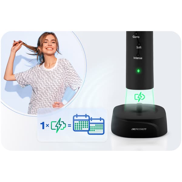 Berdsen Galaxy Sonic Tandborste Svart