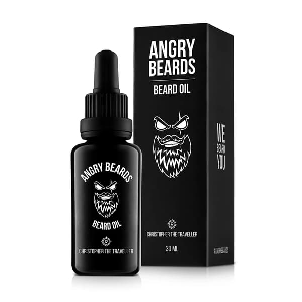 Christopher the Traveler skäggolja - 30ml - Angry Beards