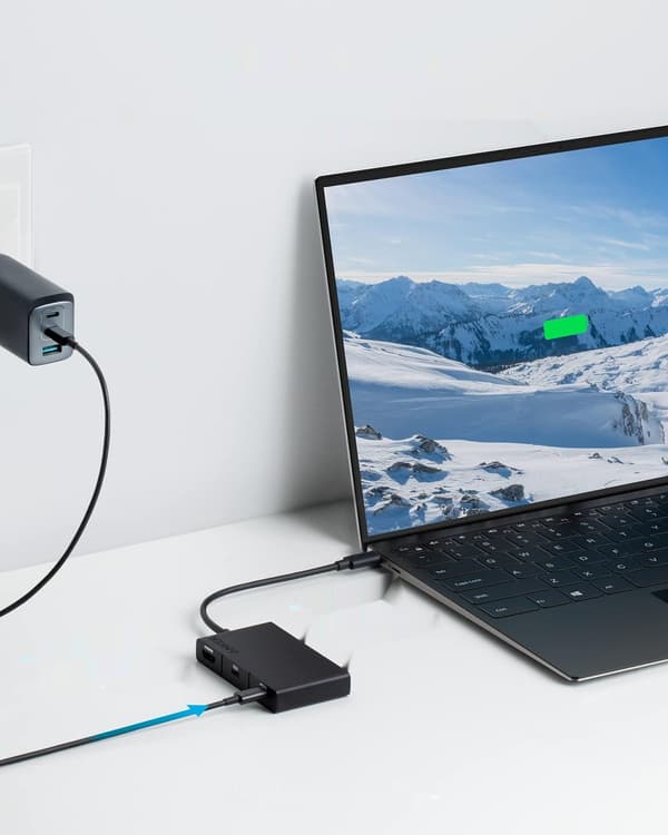 Anker USB-C Hub, 332 USB-C Hub (5-i-1, 4K HDMI)