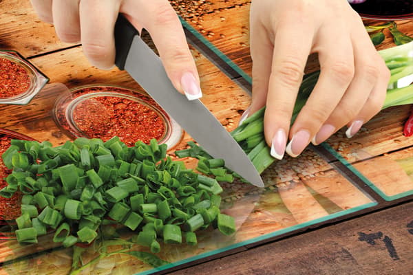GLASSKYDDSPLÅT 75x52 CHILI