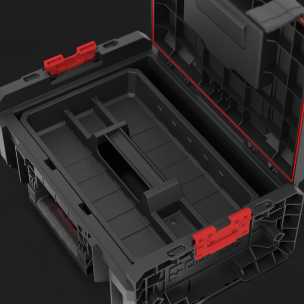 QBRICK SYSTEM PRO TechnicianCase2.0 sort værktøjskasse 12 l