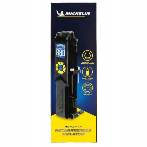 Michelin Digital Mini Compressor kannettava ladattava kompressoritaskulamppu