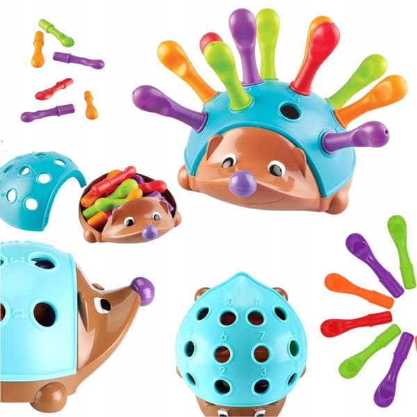 MEGADIDI HEDGEHOG PUSLE SORTER MONTESSORI