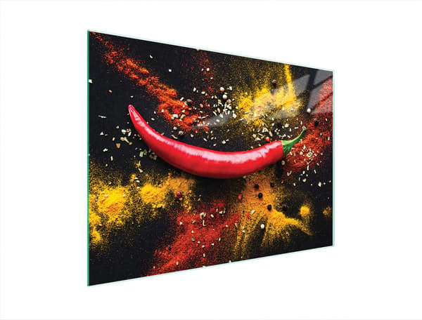 GLASSKÆREBRÆT 40x30 CHILI