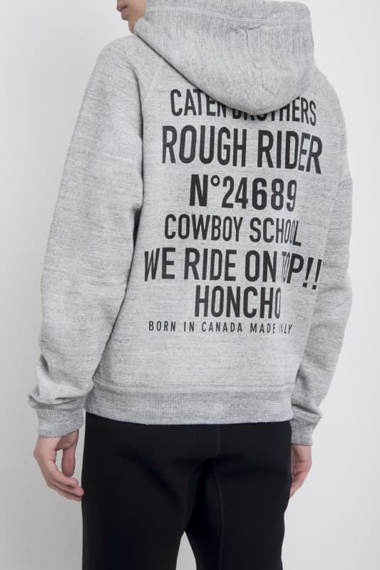 DSQUARED2 Herrluvtröja GRÅ - Storlek: XL