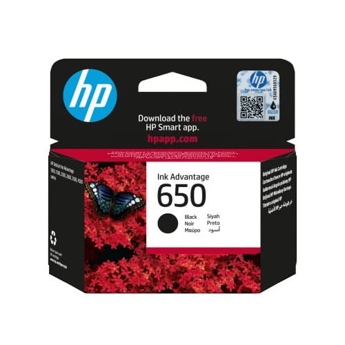 HP 650 (CZ101AE) blækpatron, sort