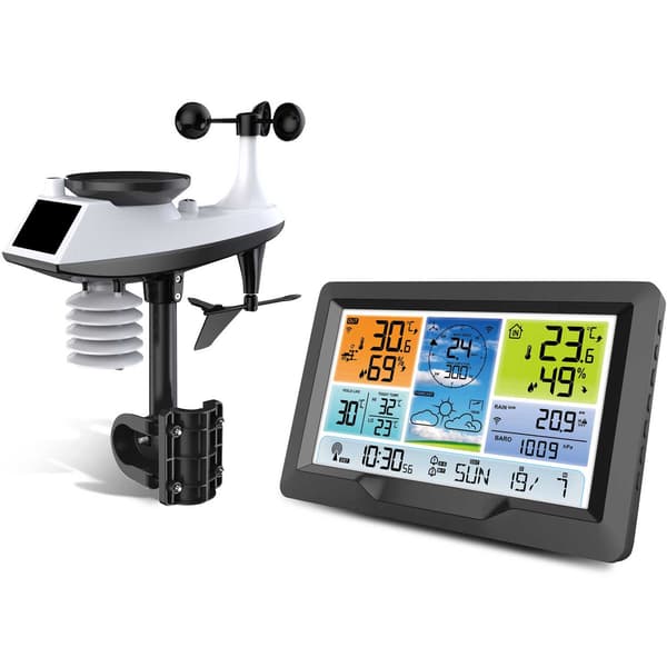 BD-905 grafitväderstation med display
