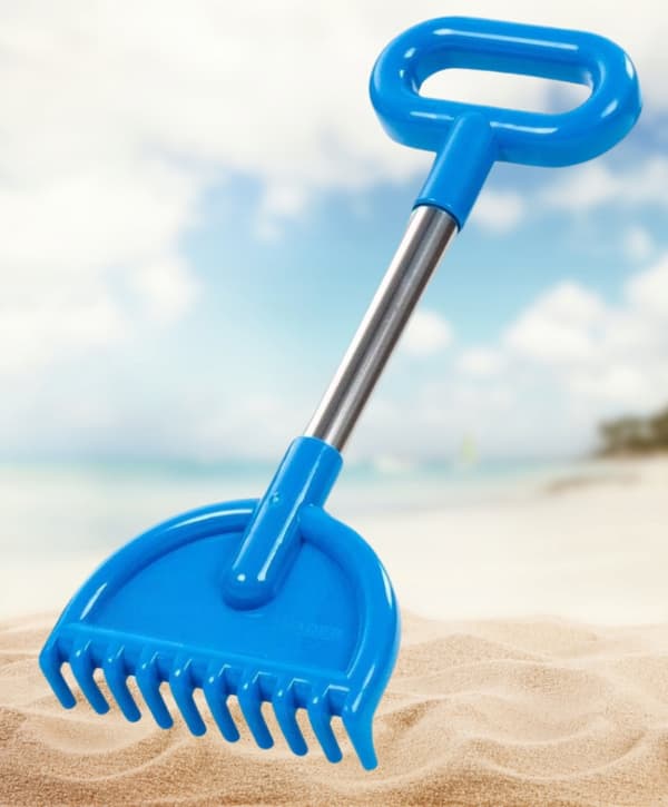 SANDRIVE metalskaft STOR 35 cm STRANDRIVE