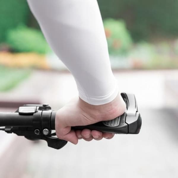ROXAR ergonomiske MTB cykelgreb, grå-sort