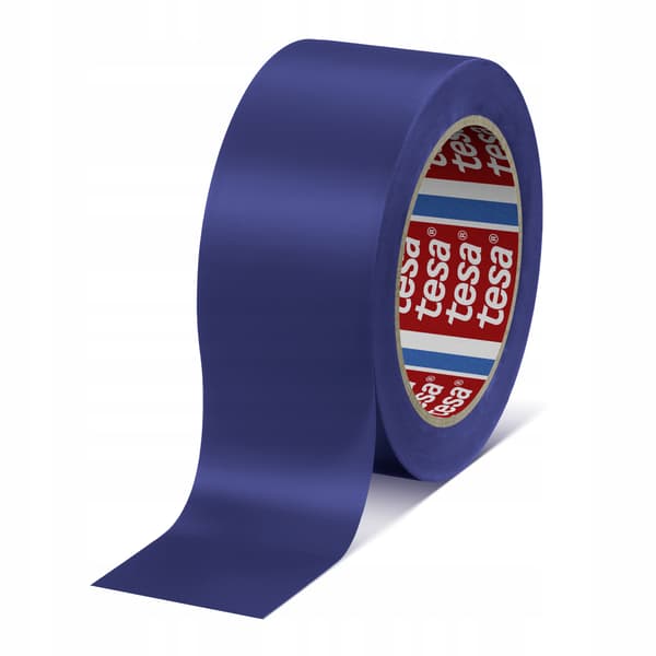 Tesa varningstejp blå 33m x 50mm