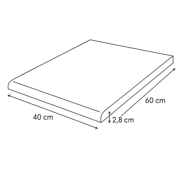 40 cm Sonoma bordplade