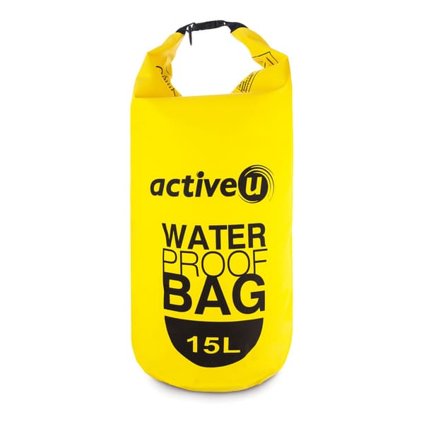 Activeu kuivapussi 15l keltainen