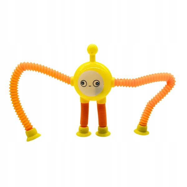 MEGADIDI SENSORY ROBOT poprør strækbart RØR SUGEKOPP