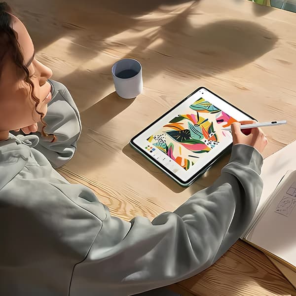 Aktiv Stylus Universal til Android og iOS USB-C - Hvid