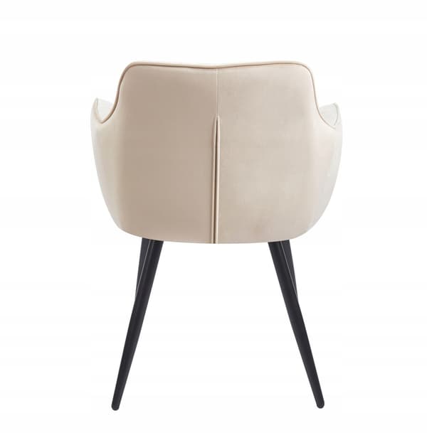 K40-FX samettinen beige tuoli
